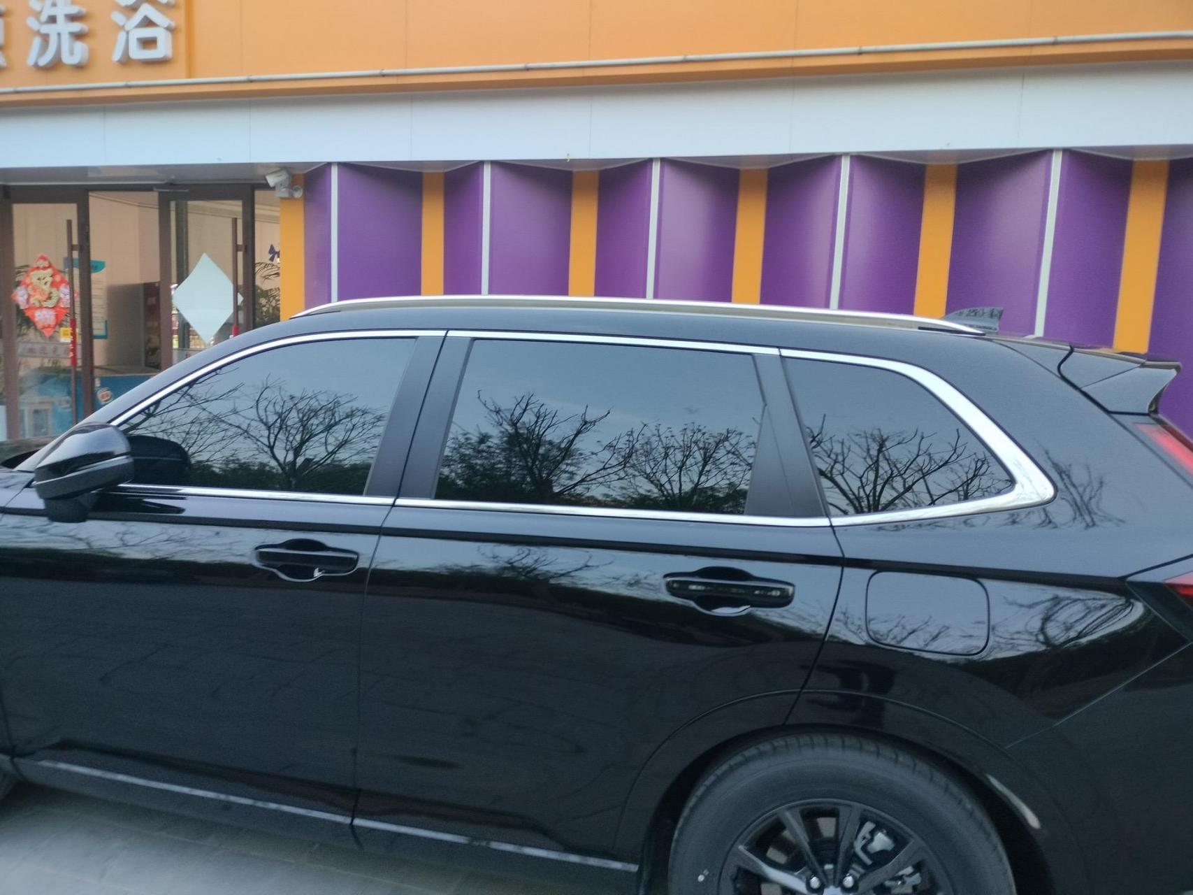 23款crv行李架  crv原厂升级