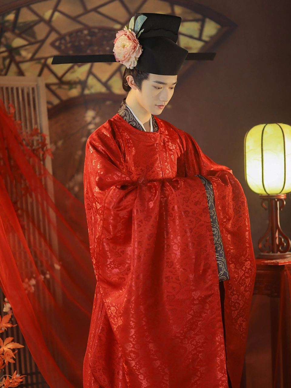 宋制|宋制汉婚新郎婚服和造型 想到一件很有趣的事,好几次婚服拍摄和