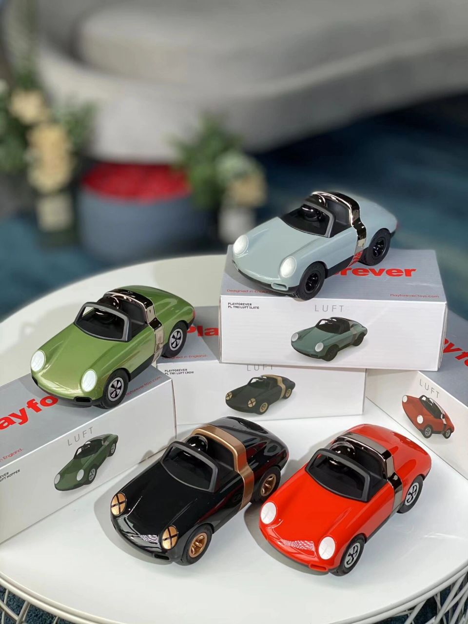 英国playforever玩具车模型摆件惯性小汽车儿童节宝宝生日送礼物,每