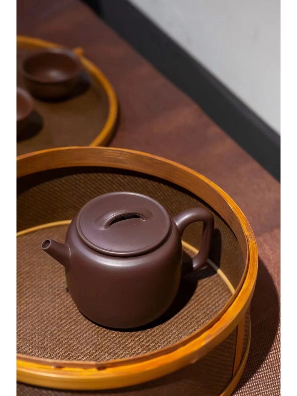 范君华紫砂壶 范君华老师作品.范泽锋大师设计.一套4