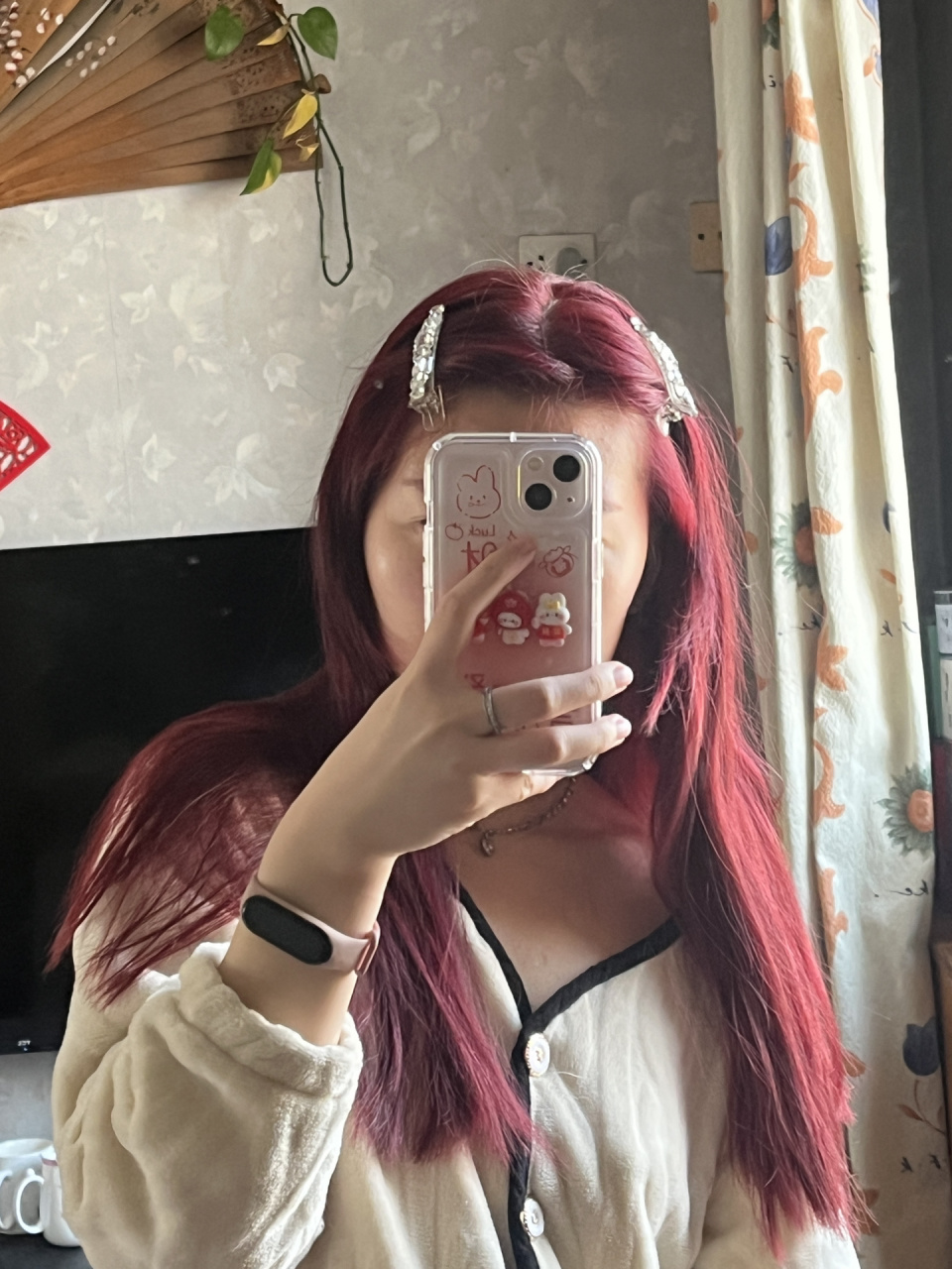 怎么快速掉色  买了个海王红 黑发直染想要那种暗红 没想到这么红