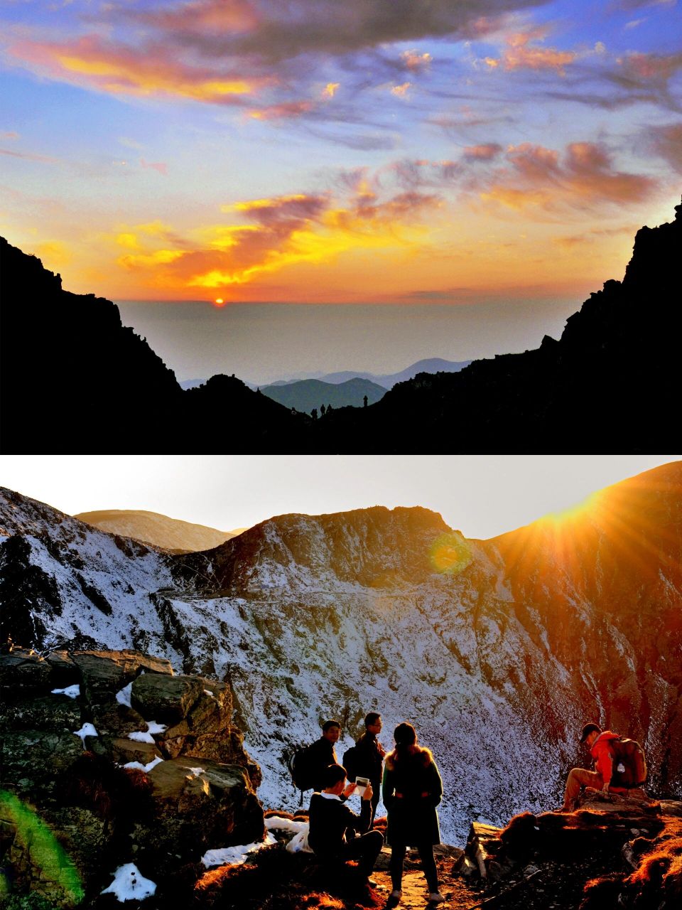 五一徒步登顶太白山7215打卡大爷海,拔仙台 太白山一直是很多户外