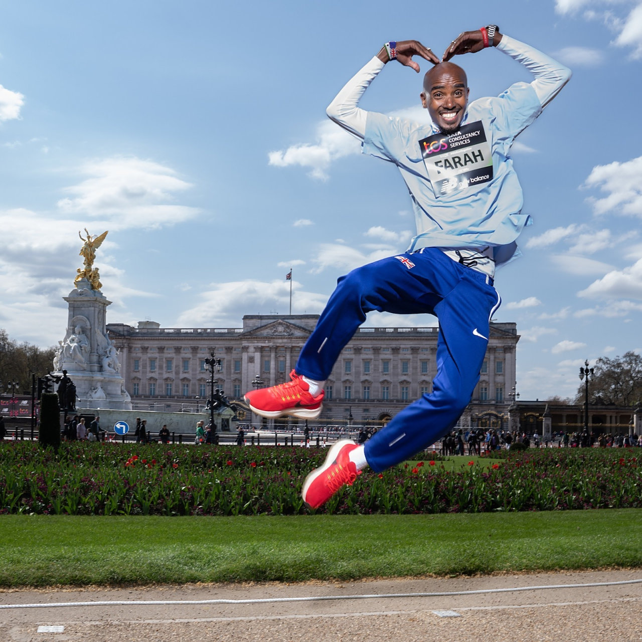 2023伦敦马拉松 莫法拉赫(mo farah)马拉松的最后一舞!