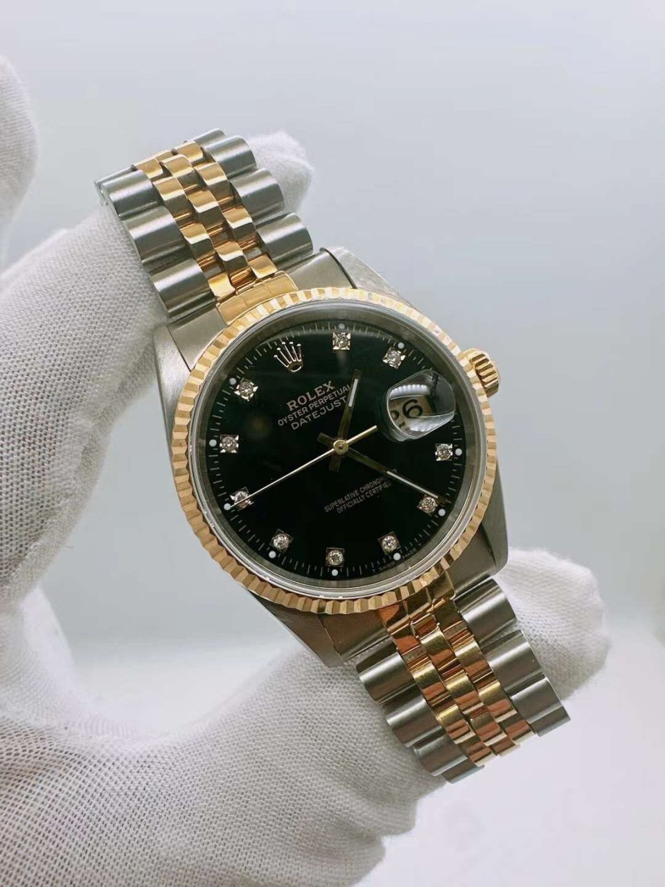 劳力士日志16233男士机械腕表 7815tt- cx7815劳力士日志