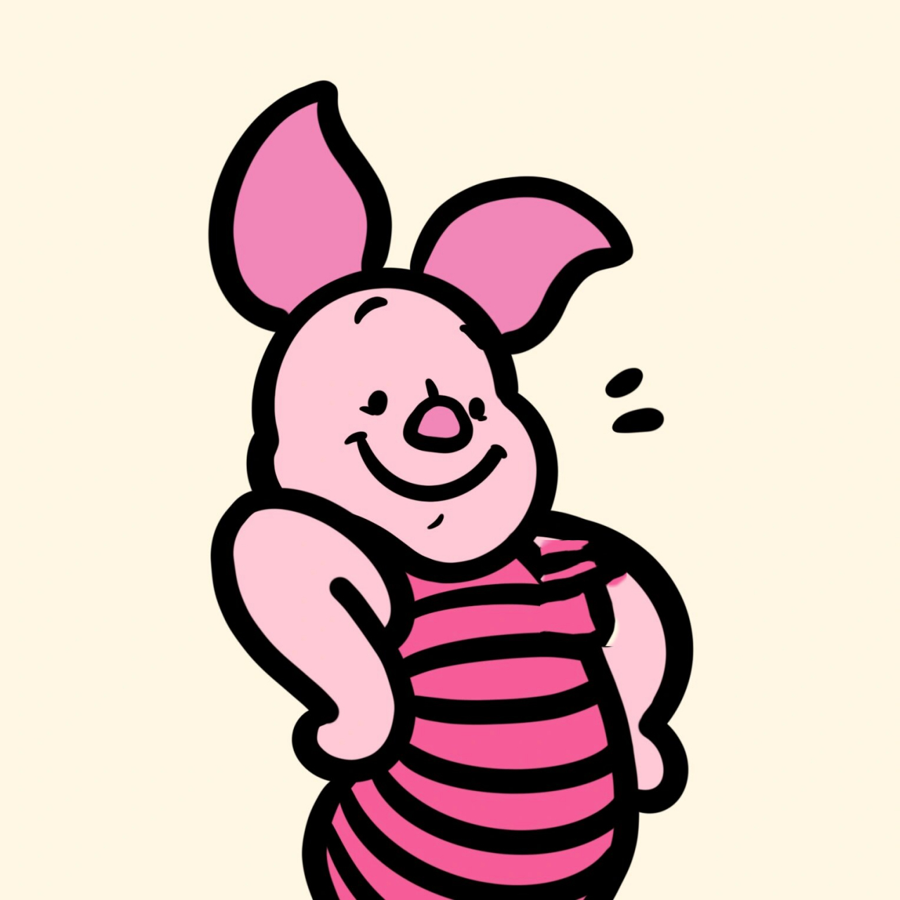 小猪皮杰小豆头像手绘78|winnie the pooh94 99996996