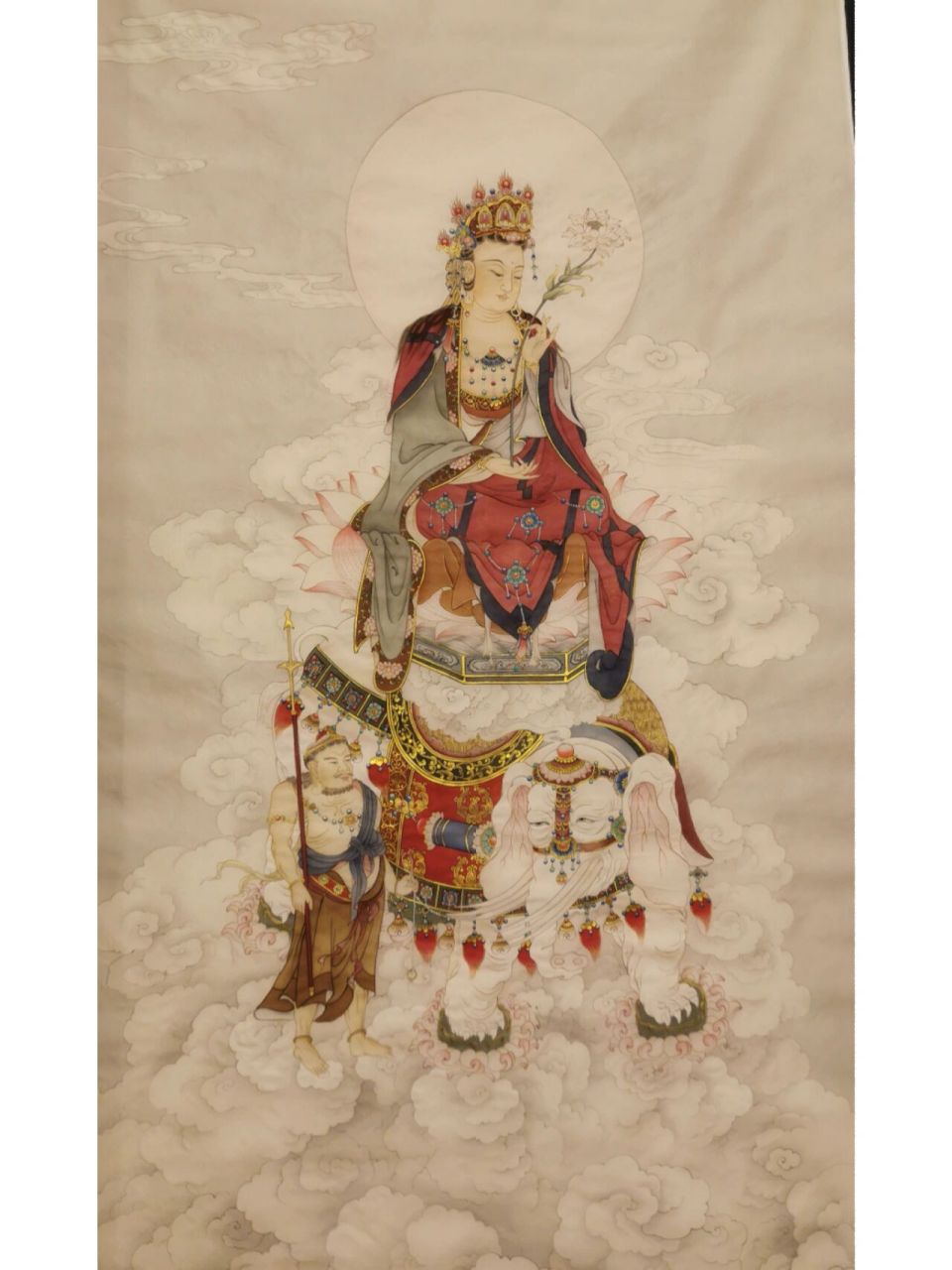 普贤| 六牙白象是象王,力大无比又性情柔顺,表行愿殷深,辛勤不倦.