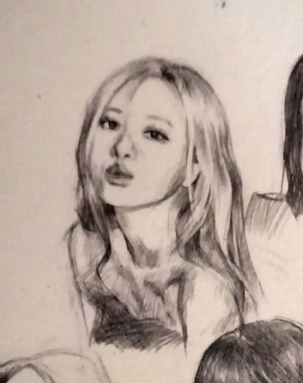 小画一个rose～ #画画 #画画的日常 #rose07 #rose朴彩英 #black