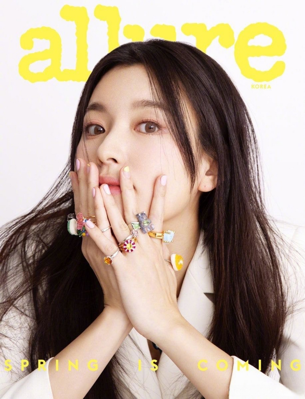 韩孝周# allure三月号封面人物[微风]