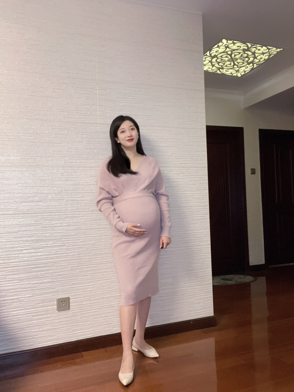 此肚型已开奖99是可爱的男宝宝9299呀 怀孕02的时候 朋友同事