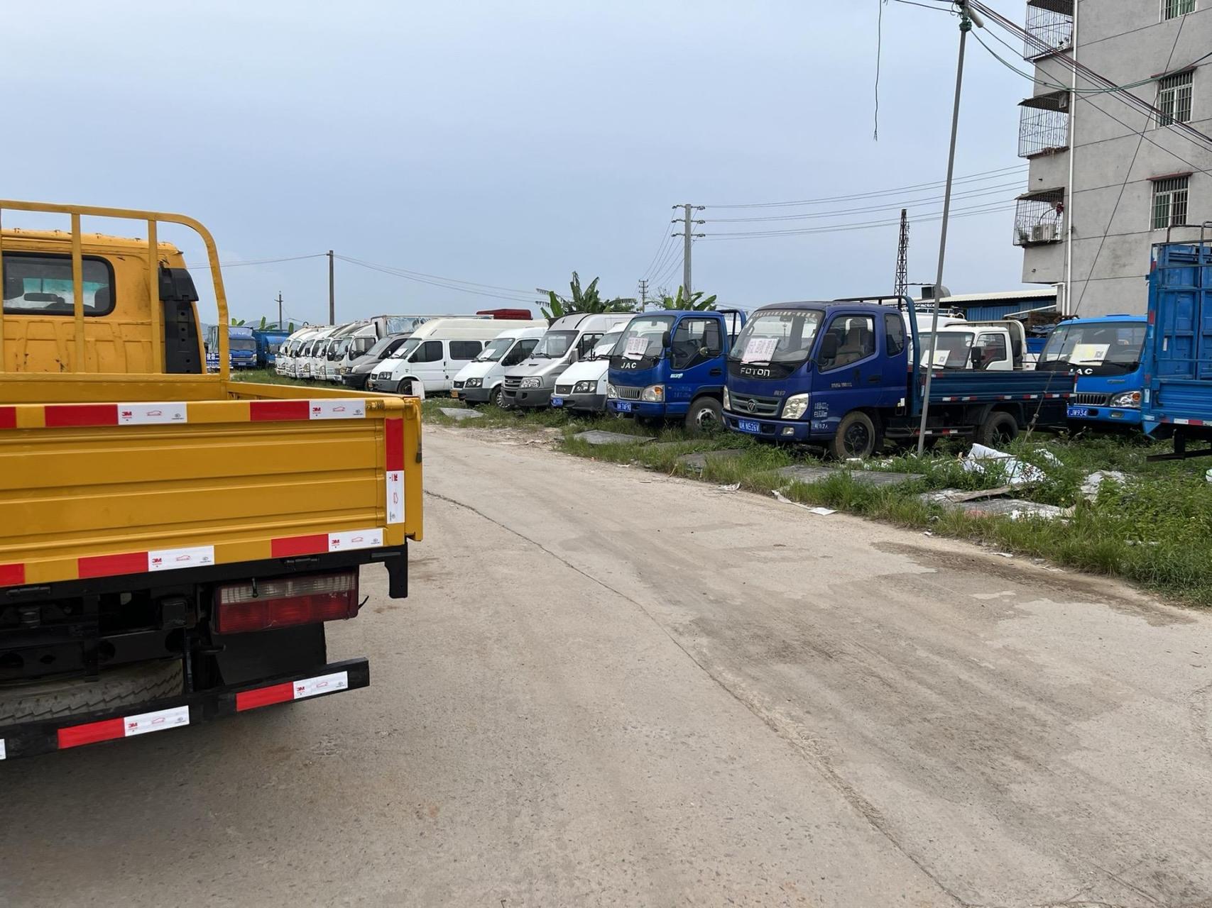 原版2015年jac江淮康铃双排平板货车.2.8t柴油五十铃动力哦  后卡长3.