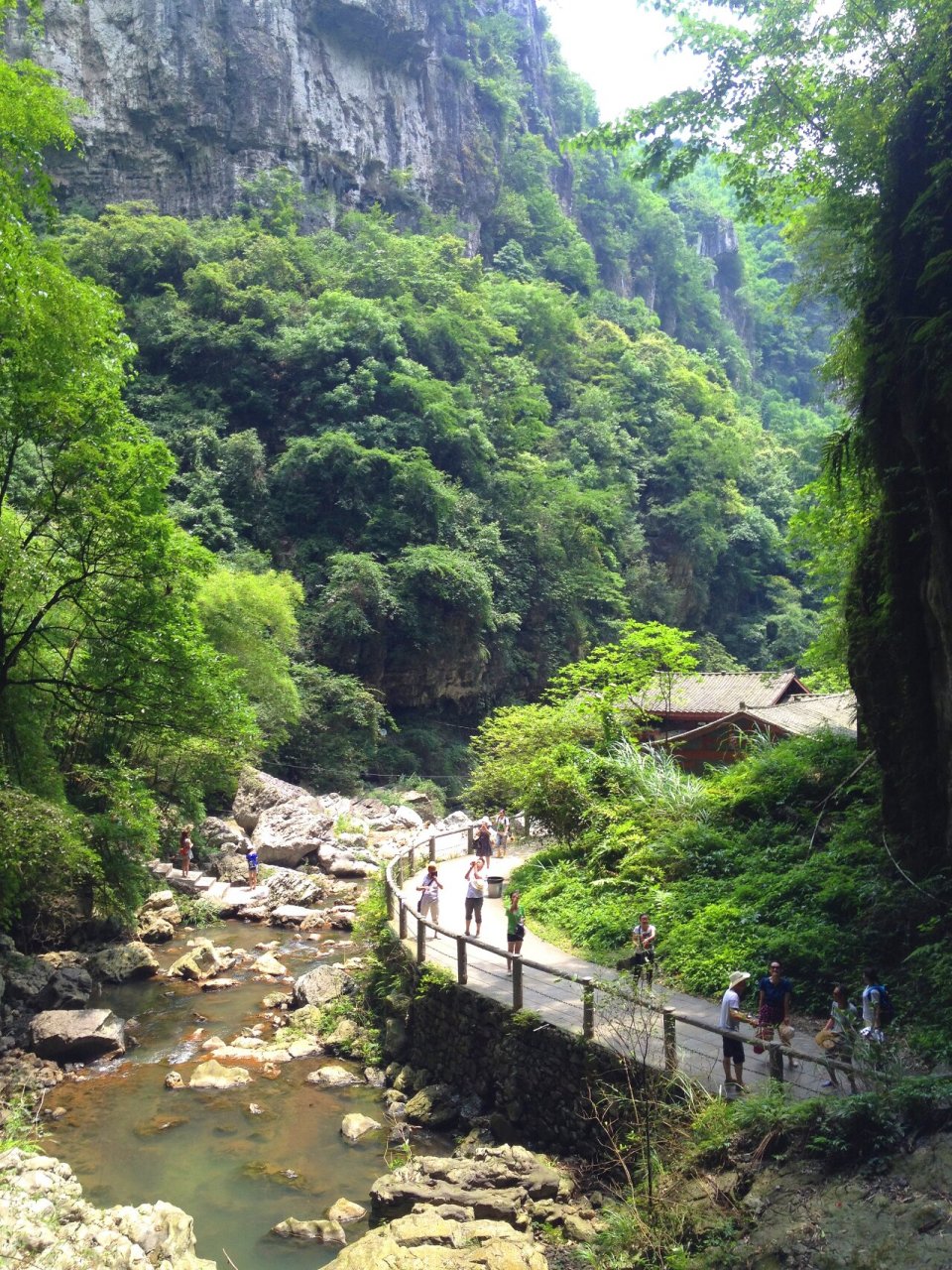 四川广安邻水县天意谷景区 天意谷,原名华蓥山大峡谷,位于华蓥山主峰