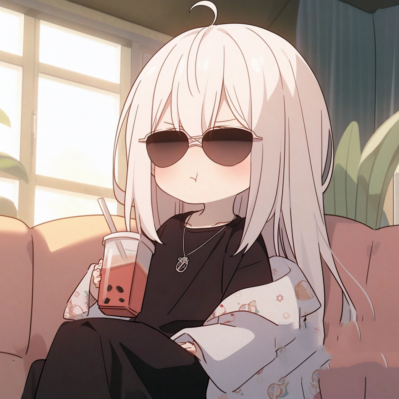 动漫女生头像 做一个酷酷的女生