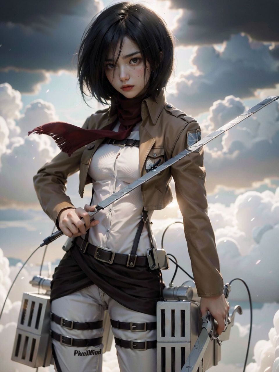 《进击的巨人》三笠·阿克曼