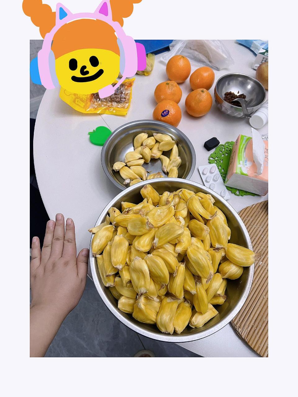 菠萝蜜汁液粘在手上怎么办 洗洁精不行059969♂15 用食用油