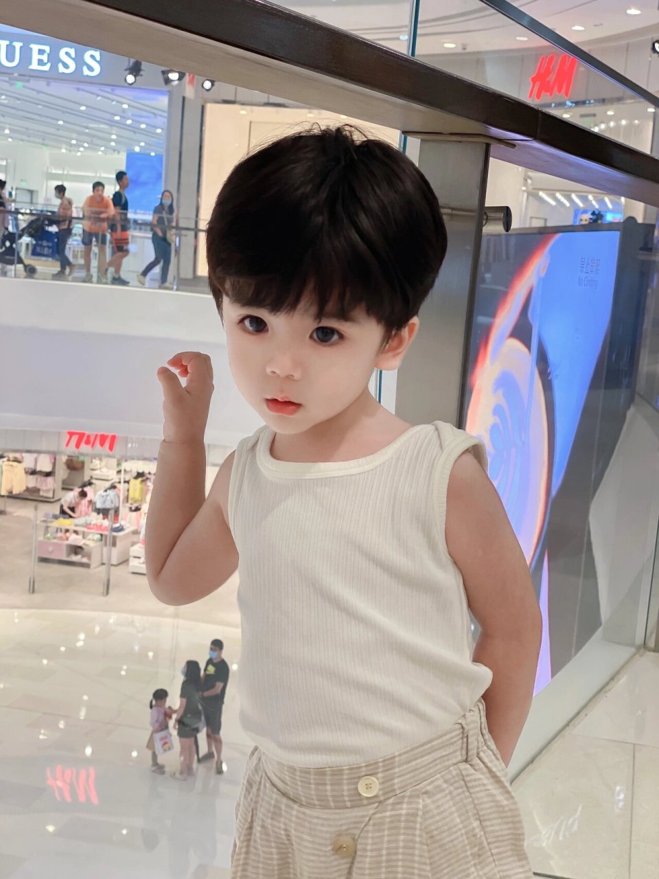 男宝宝发型 | 2岁半宝宝烫发 烫了头发后真的太可爱啦🥰