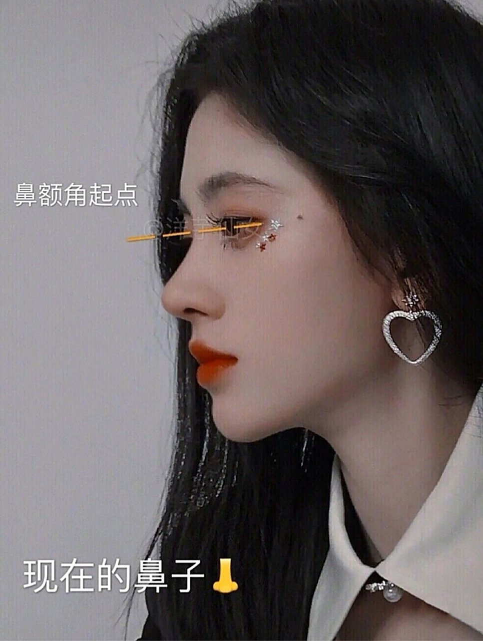 91鞠婧祎的鼻子之所以做的好,就是因为她注意到了这两个细节! .