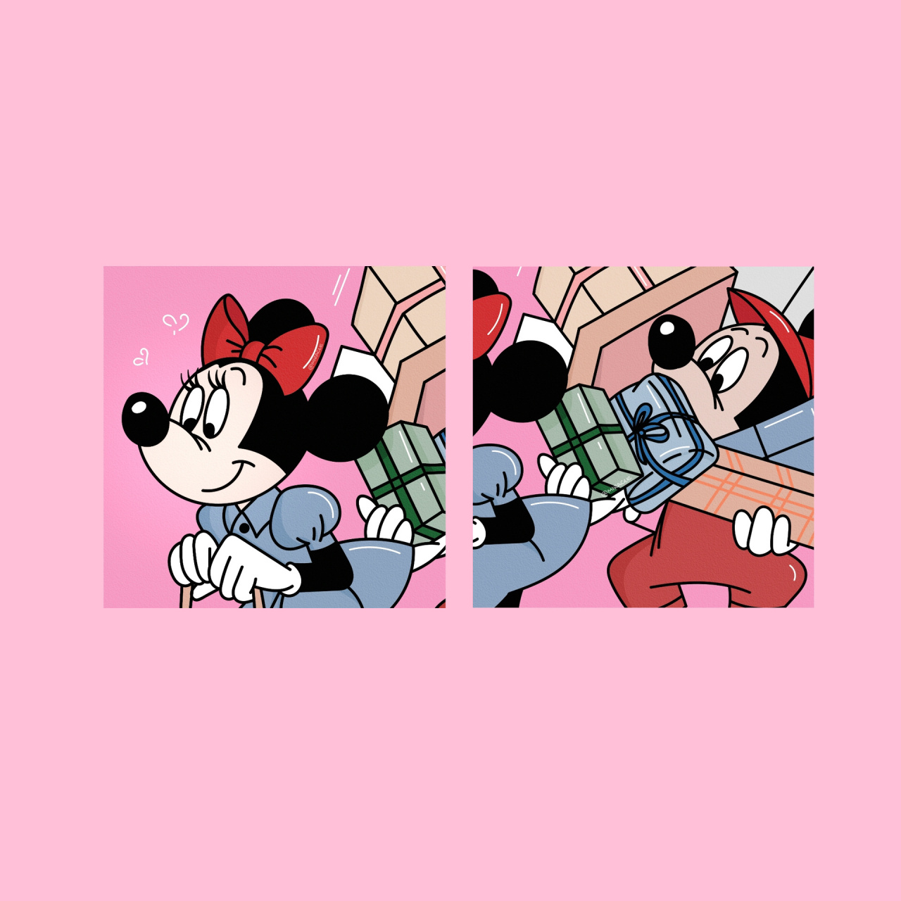 头像分享|shopping米奇米妮06 米奇米妮已经提前准备好买买买了哦