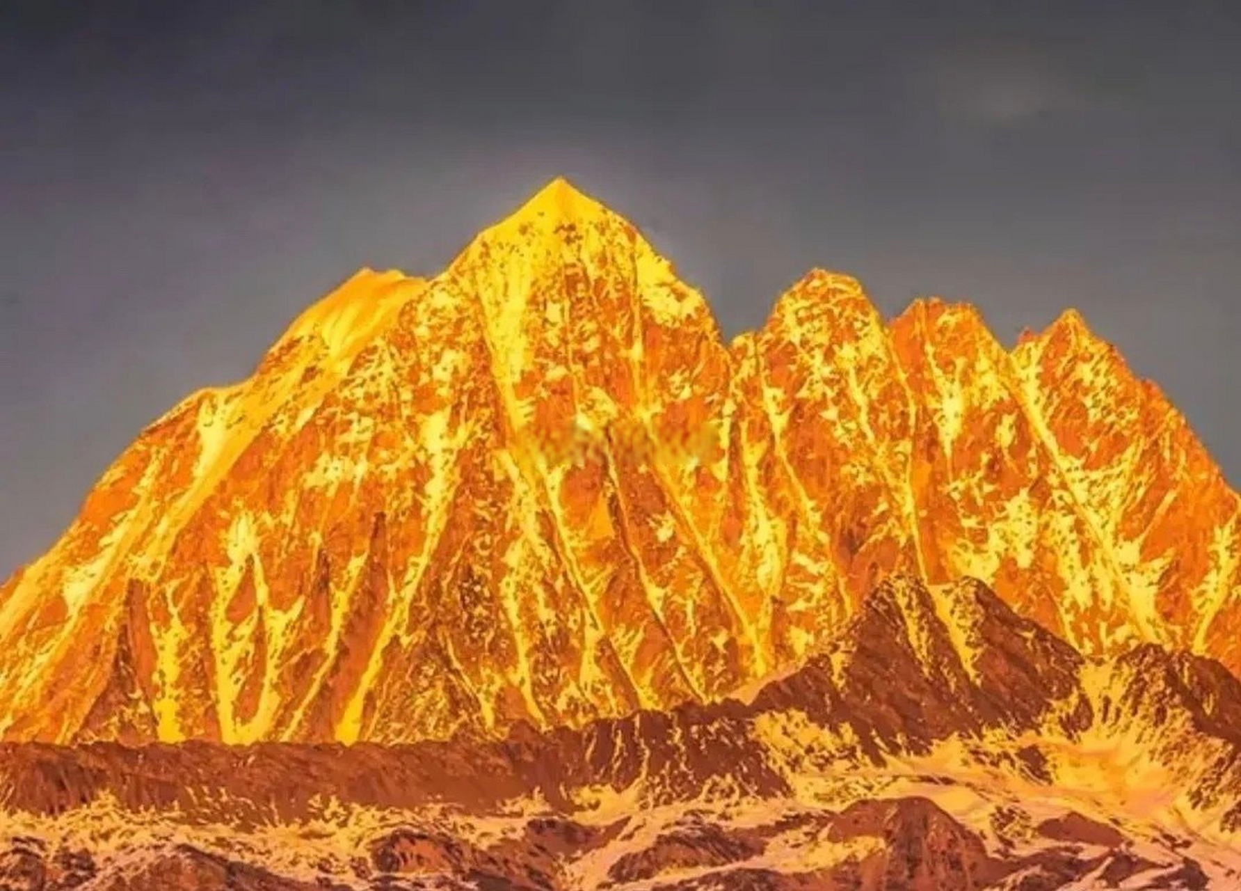 日照黄金山,见者财运来.