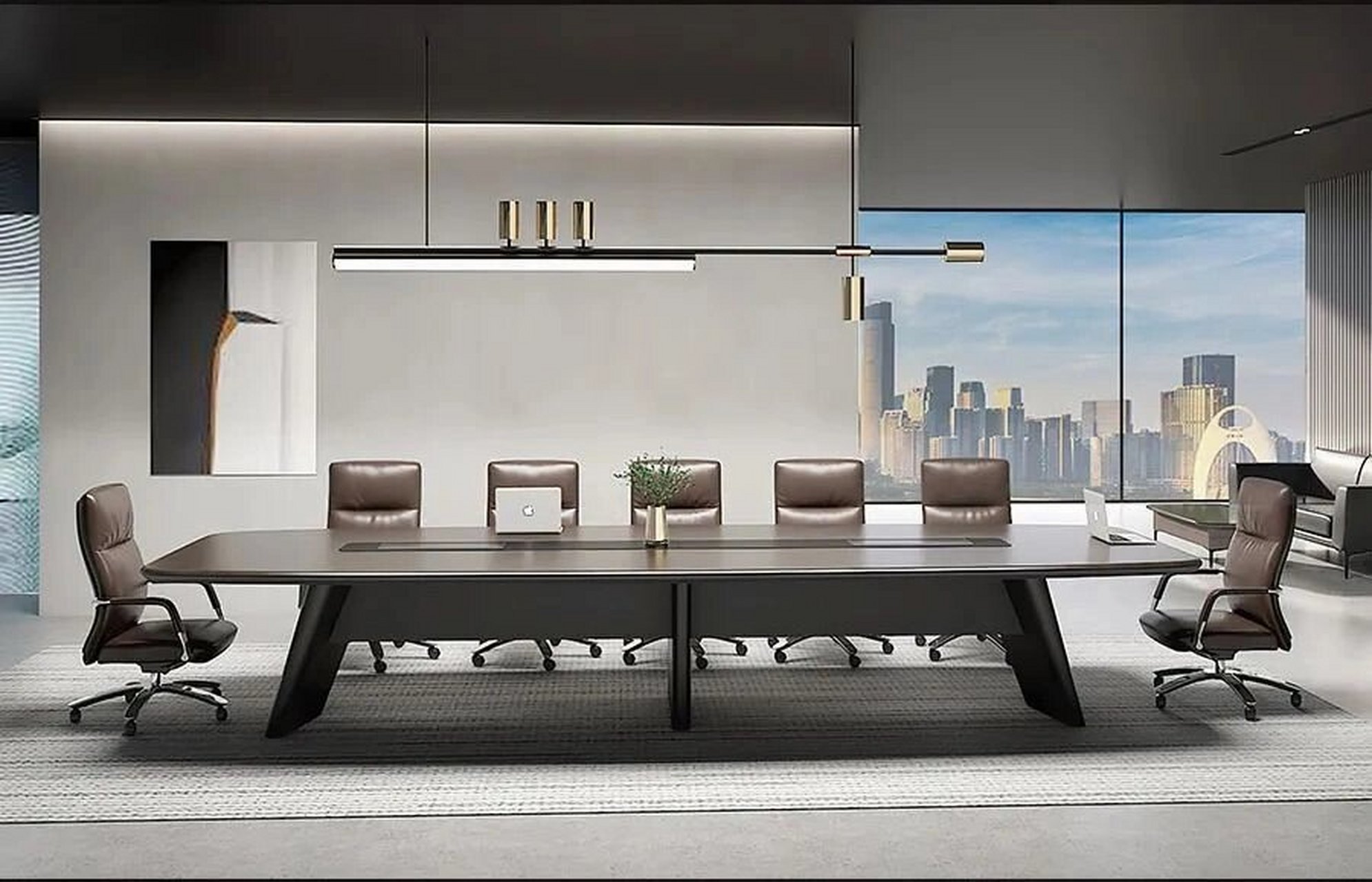 极简会议桌椅办公家具 会议室,会议桌椅,极简,稳重,时尚!