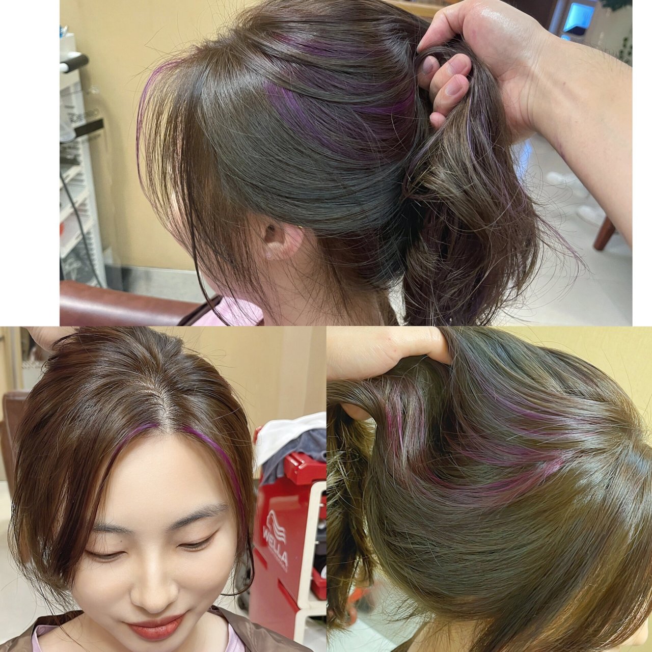 染发 最显白的颜色 夏天最适合染的头发 蜜柚亚麻青棕 一个越洗越好看