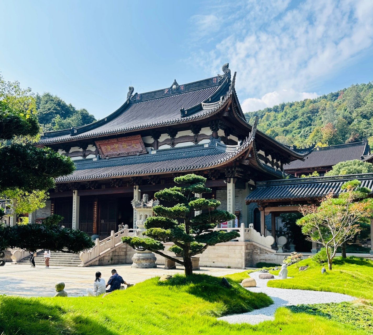 温州最美寺院|头陀寺 周末来打卡温州最近风很大的寺庙 的确是超美的