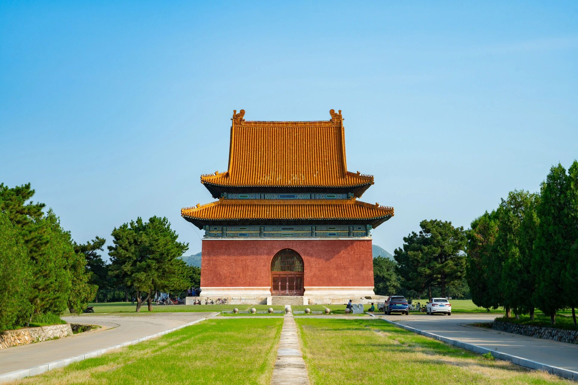 清东陵～总神道 清东陵最后一期,总神道(顺治帝孝陵),景物包括石像生