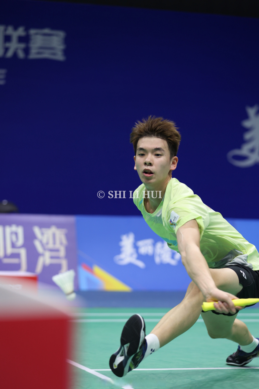 2023羽超联赛#   孙超 vs 王一帆ing  #羽球小v分享