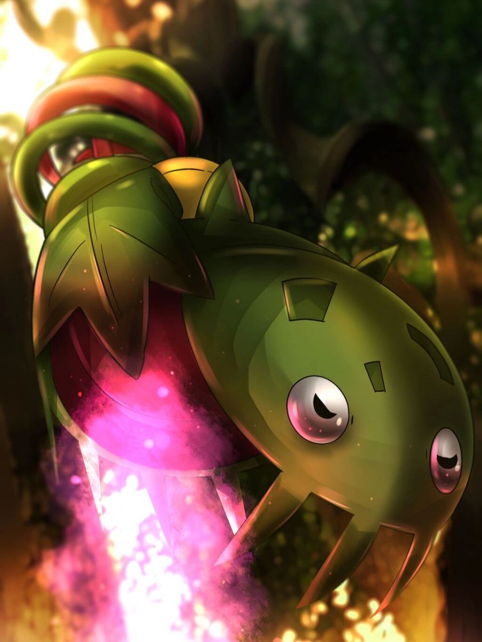 宝可梦|156手机壁纸:尖牙笼 世上无难事,只怕有钱人.