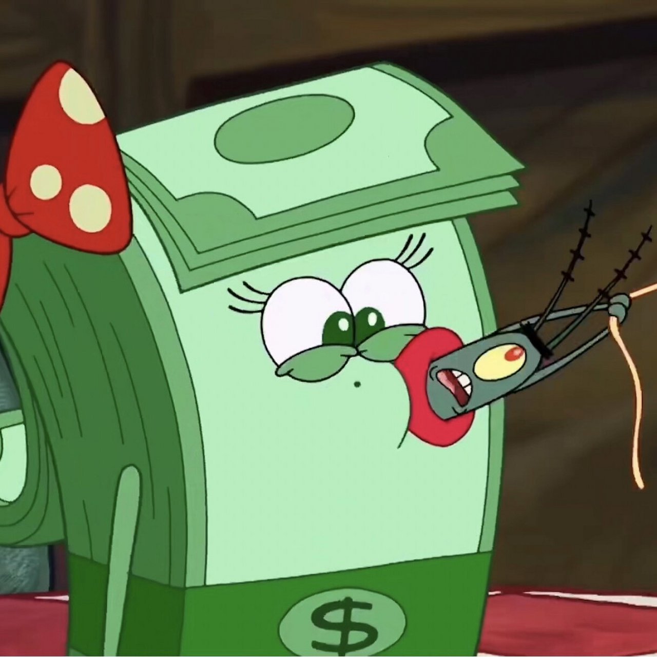 痞老板和蟹老板的情侣头像～哈哈哈哈哈