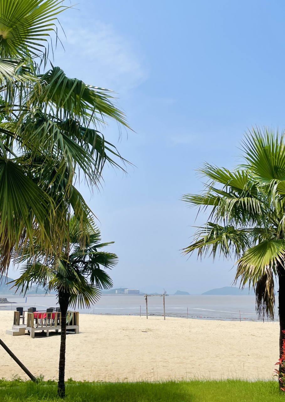 宁波象山|东旦金沙滩 东旦沙滩位于象山东陈乡99 如今运动沙滩生