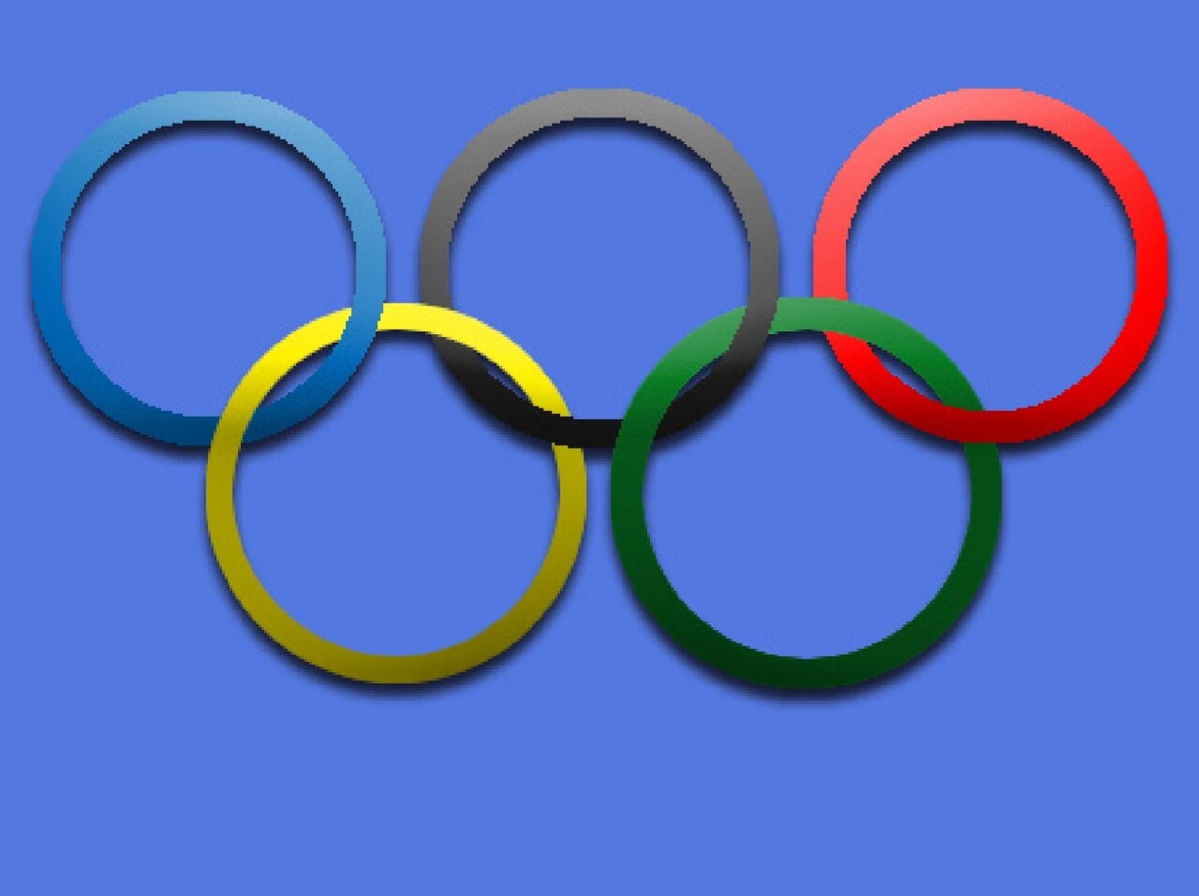 旗帜:奥运五环旗 奥运五环有蓝,黄,黑,绿,红5种颜色,其中蓝色代表欧洲