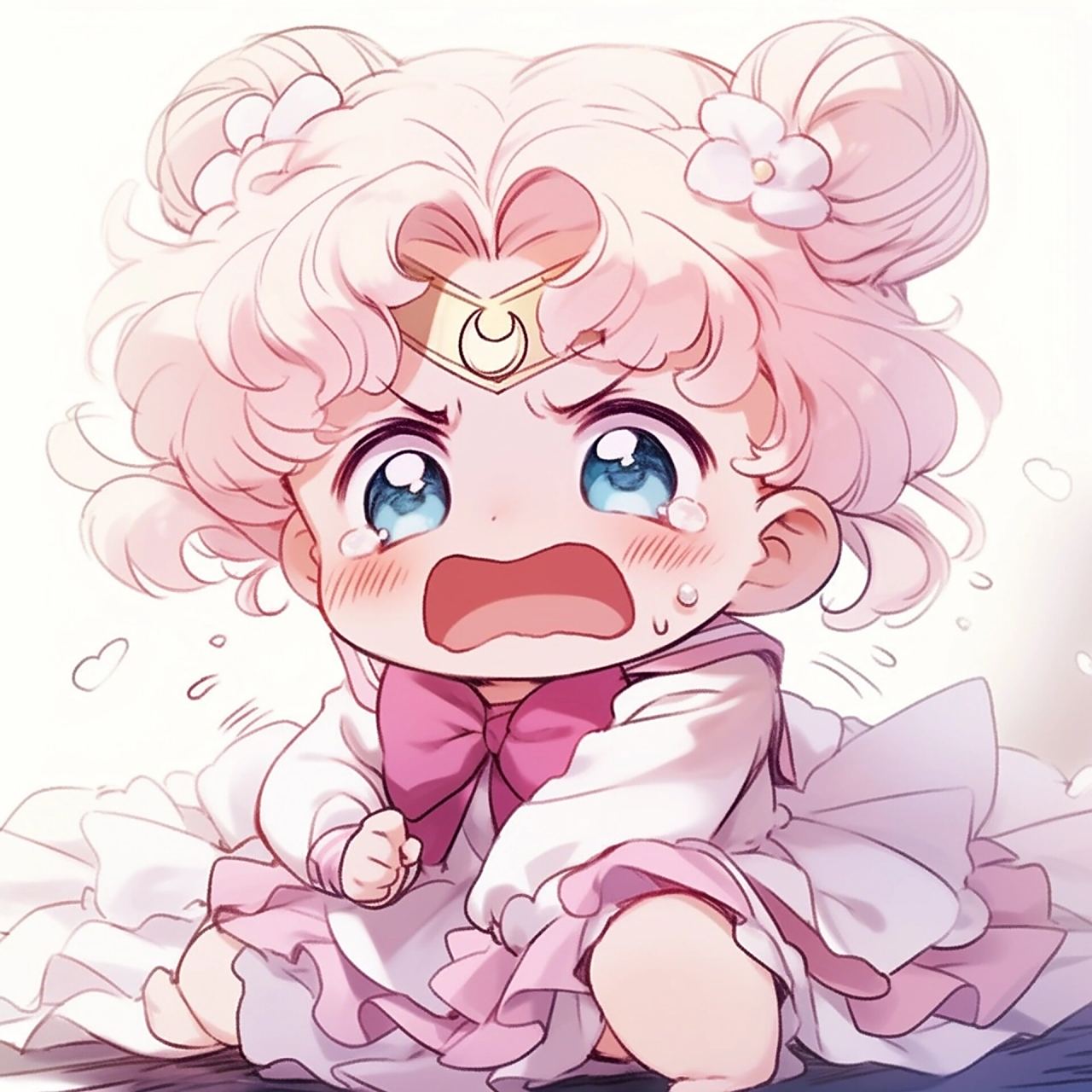 可爱头像|委屈的小哭包