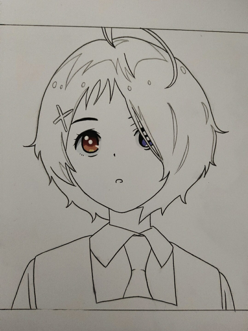 画一个爱宝 大户宝真可爱