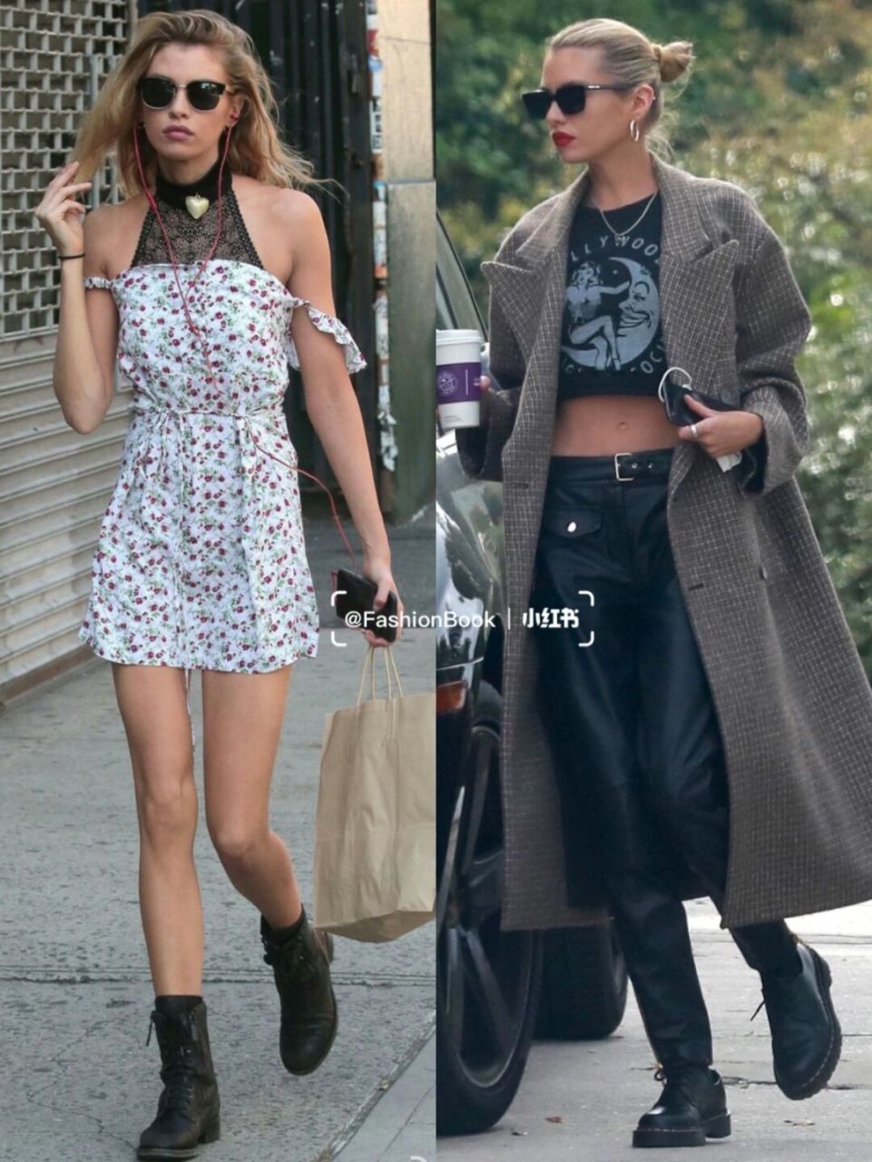 呆拉 stella maxwell街拍私服合辑,简直是梦中情腿!