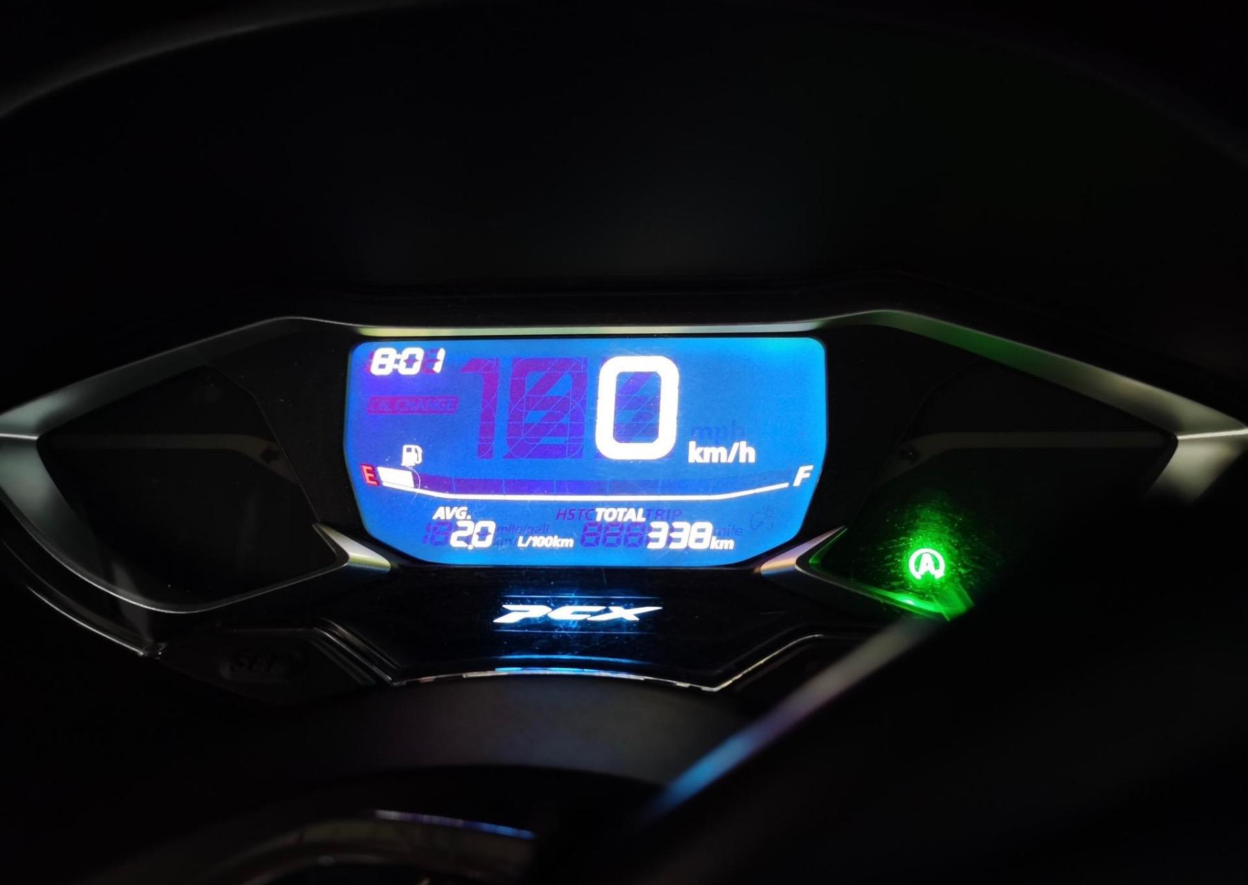 本田pcx160 本田摩托车 踏板 油耗