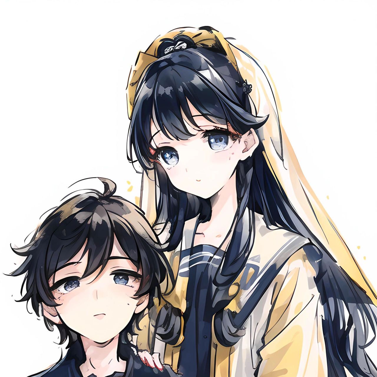 情头  |  柔和的淡黄色头像,初恋般的浪漫 淡黄色是一种温柔而具有