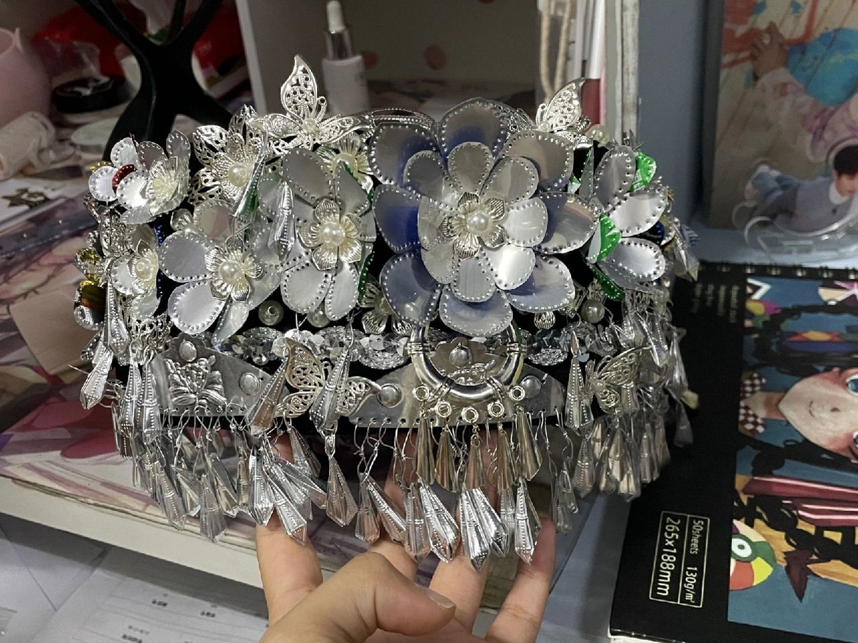 用易拉罐做头饰!教程篇!