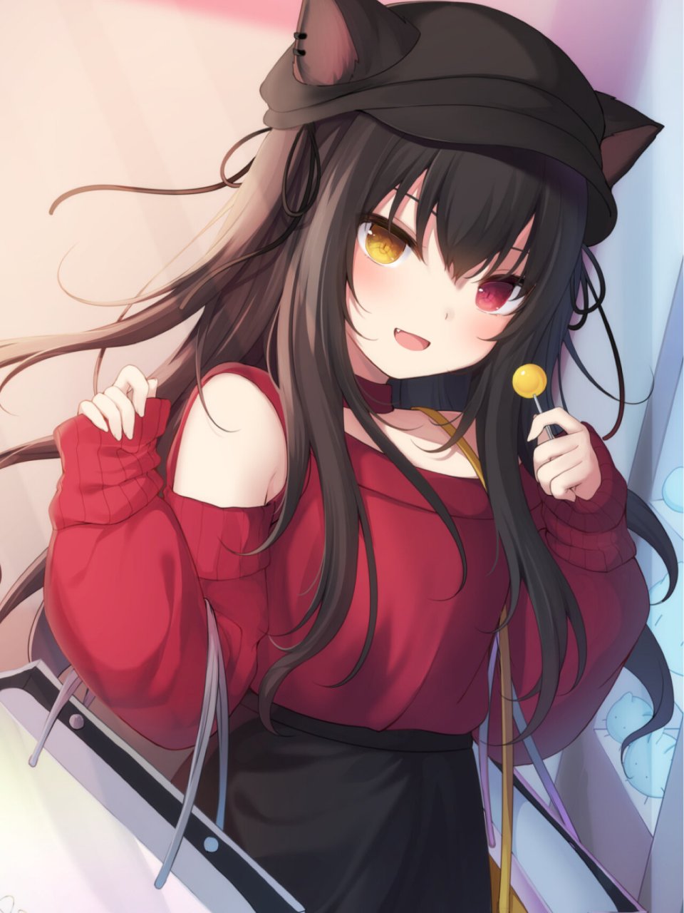 二次元壁纸 动漫少女 棒棒糖97系列 吃了我的糖96就是我的人