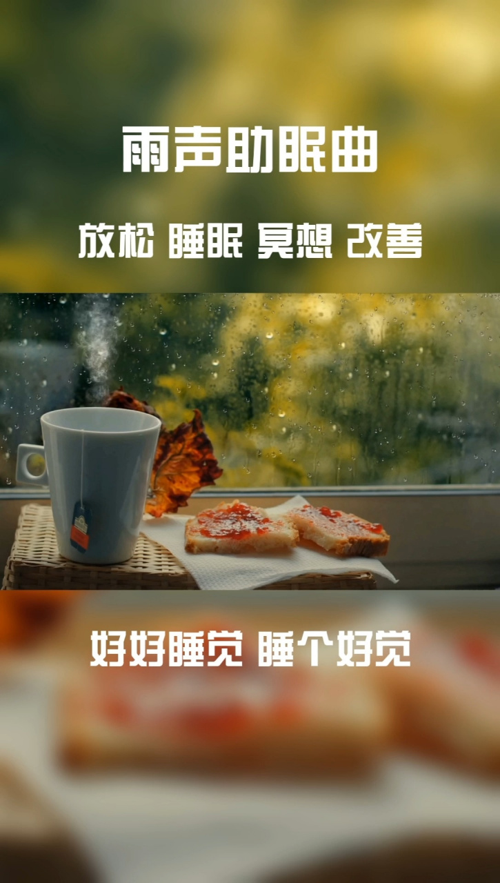 大自然的雨声助眠音乐适合睡不着时听 白云山熙鲨,专注于研究睡眠健康