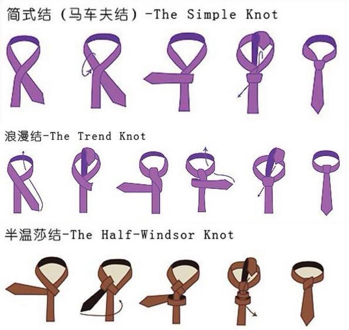 全网最全的9种打领带方法 图解97 一条小小的领带98却有无数的