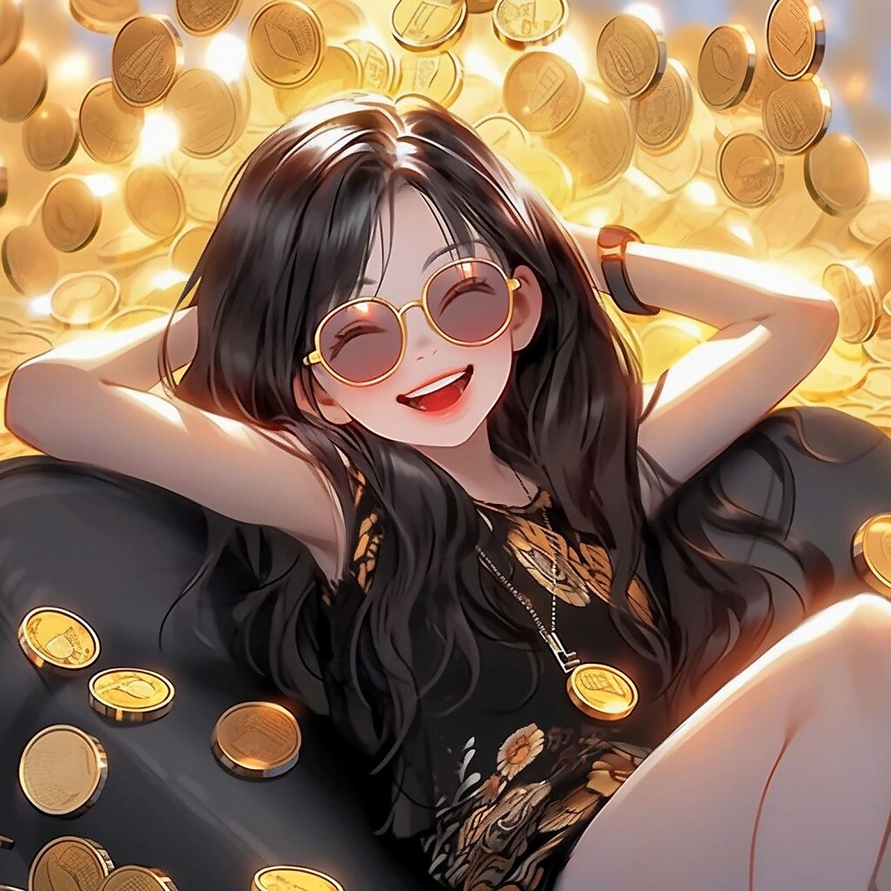 招财头像/我想当个小富婆90