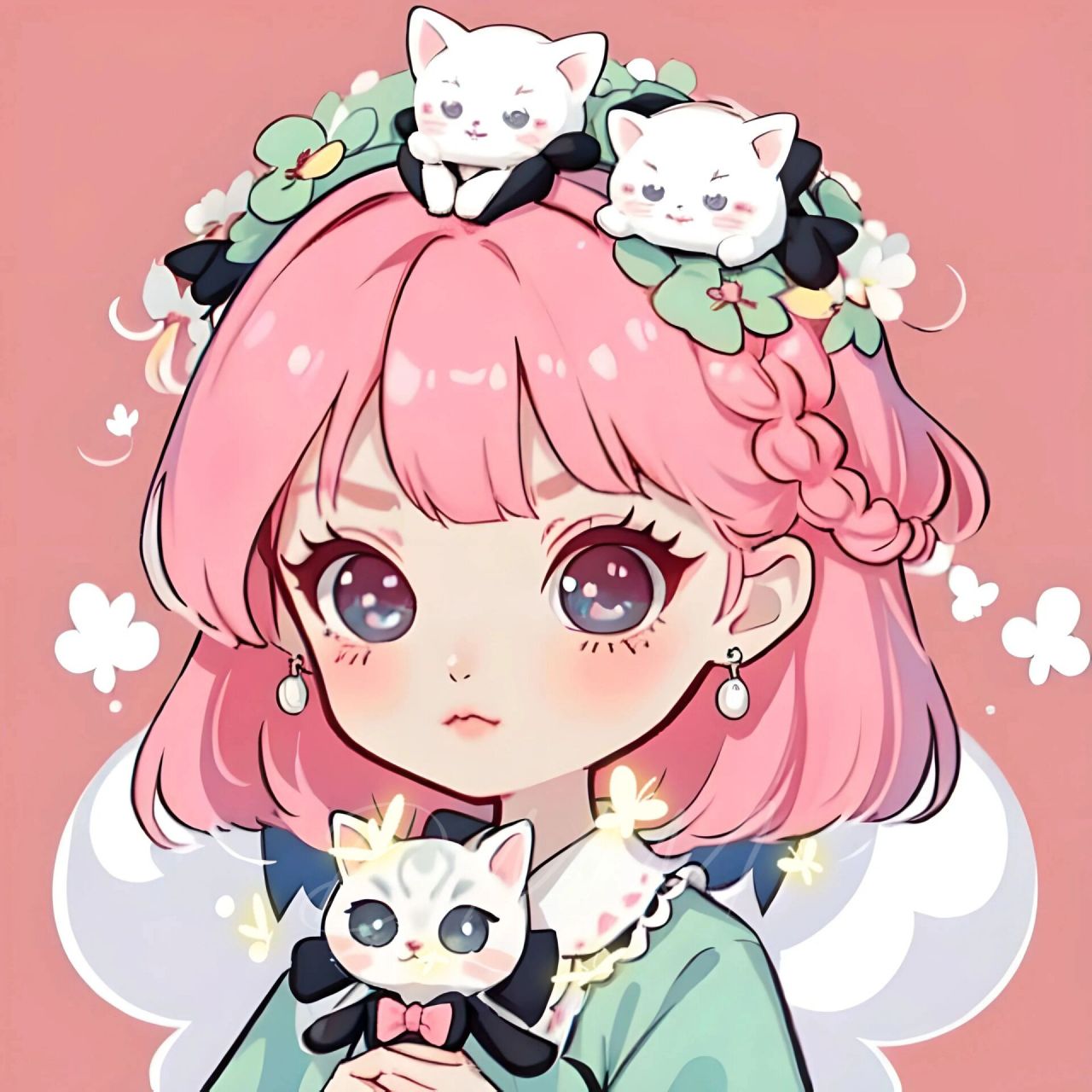 头像| 巨可爱粉色系7815卡通动漫女头