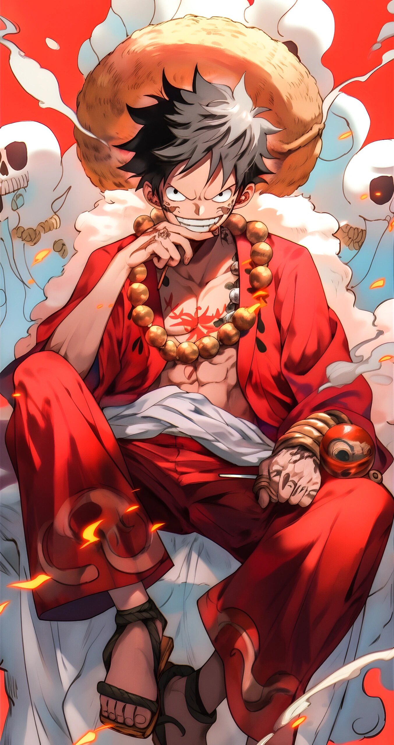 ai壁纸-海贼王路飞