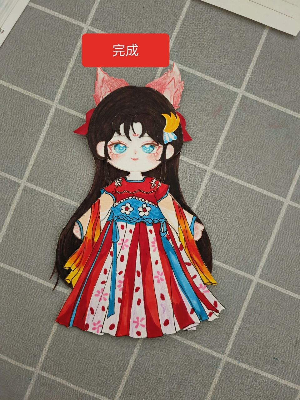 超详细纸娃教程,刘海,发型,衣服 注意: 1.