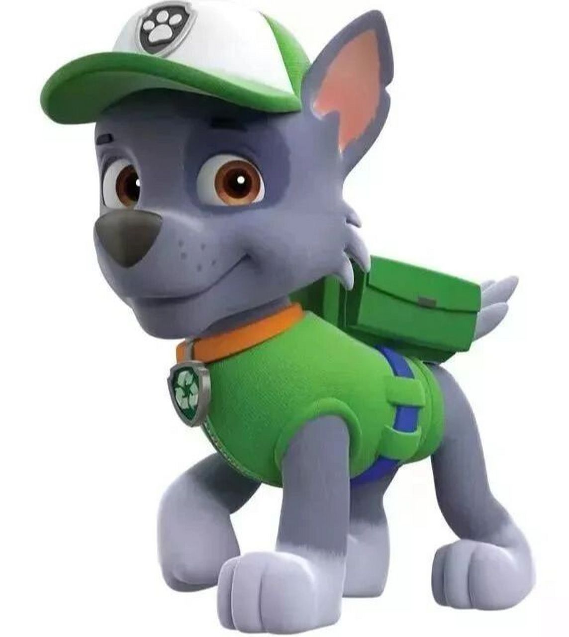 汪汪救援队灰灰(绿色)简笔画教程步骤