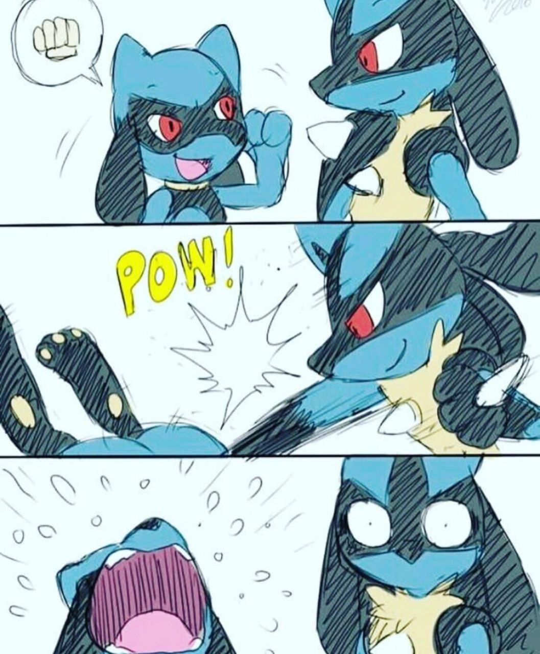 宝可梦路卡利欧 利欧路             let me