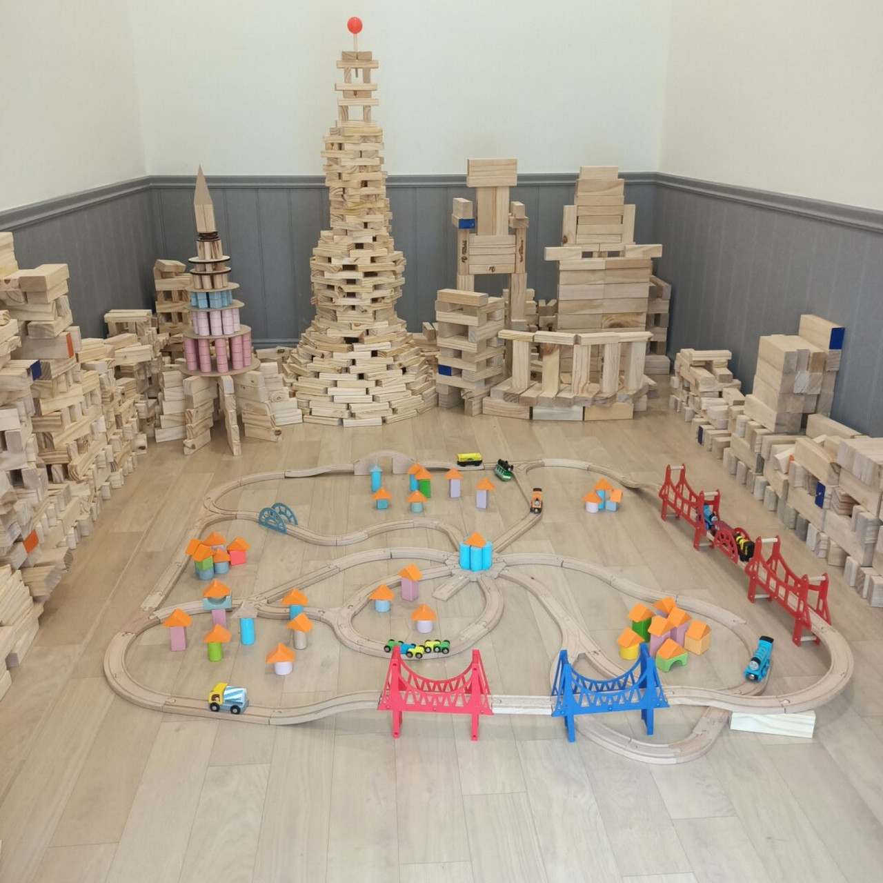 幼儿园环创建构区 娃娃家 黏土室 图书室 今日参观学习了其他幼儿园