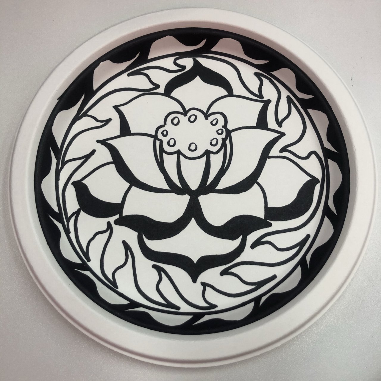 中国风画盘子第一弹