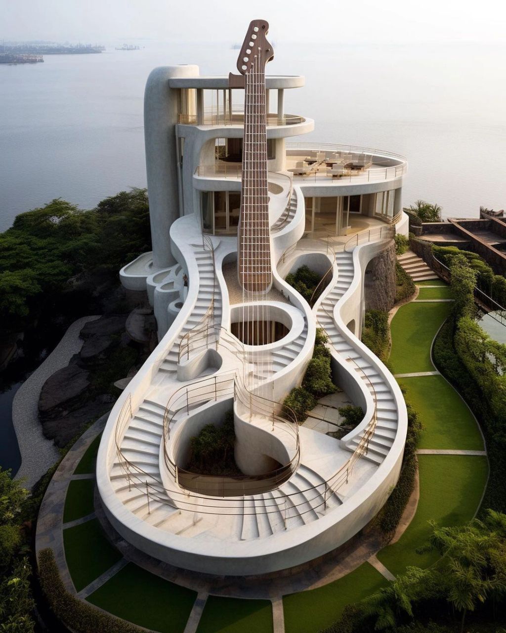 ai# #midjourney# #aiidc# #音乐# #建筑设计# #概念设计# #设计