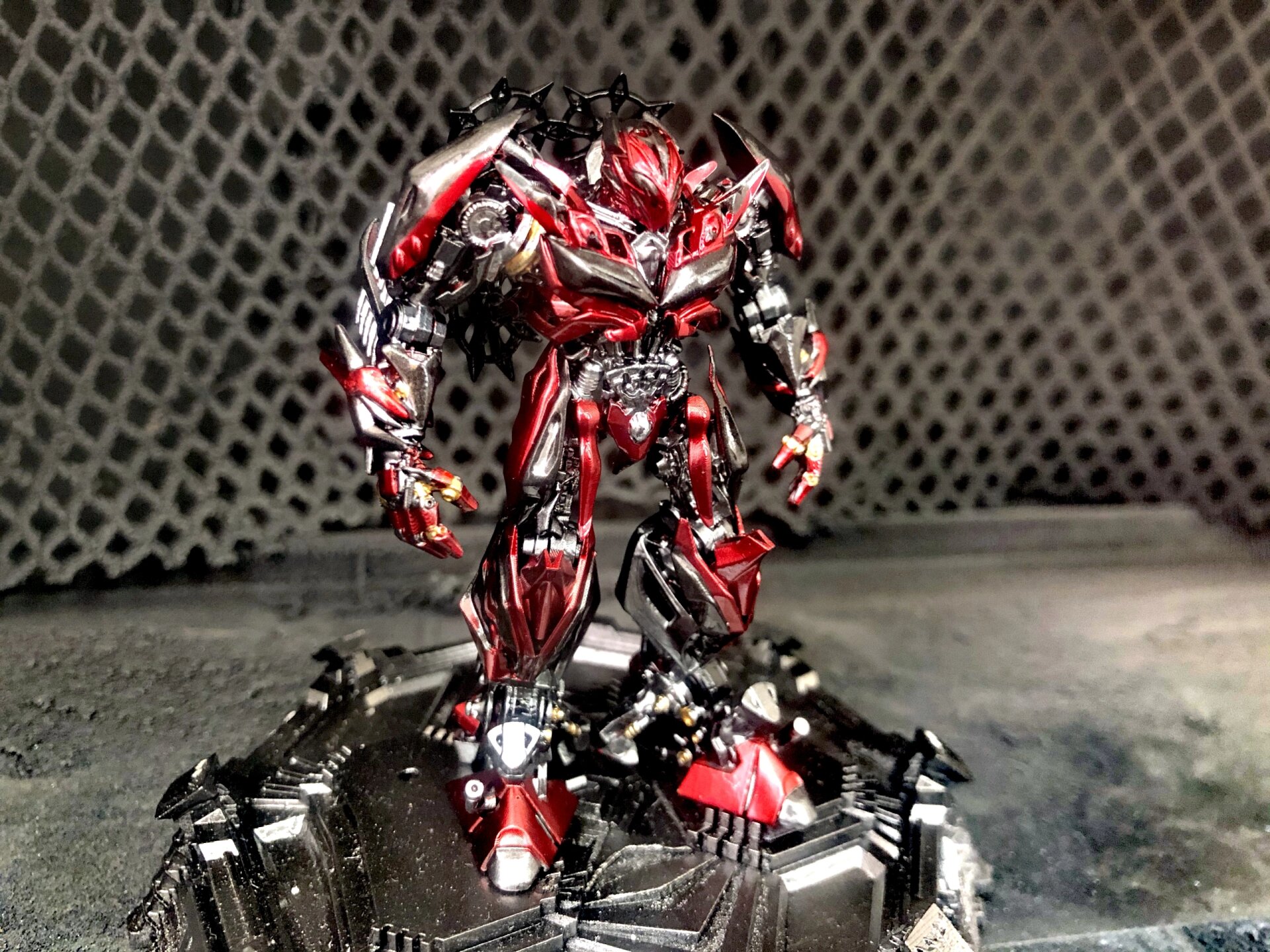 变形金刚 毒刺 小比例雕像 微缩模型 1:64